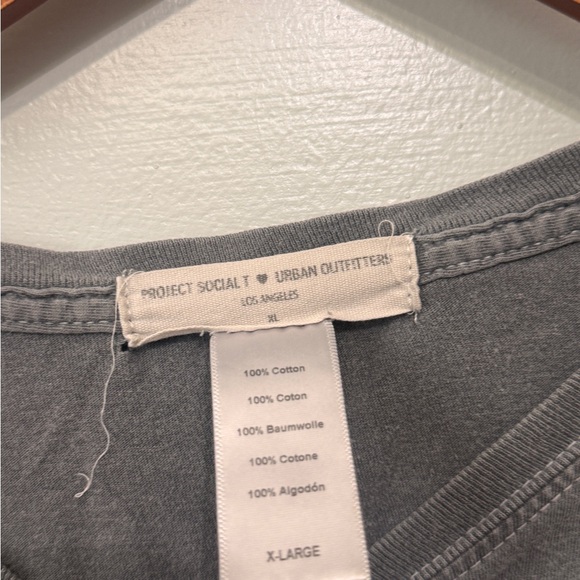 Urban Outfitters Project Social T Gray Graphic Tee - Picture 3 of 4